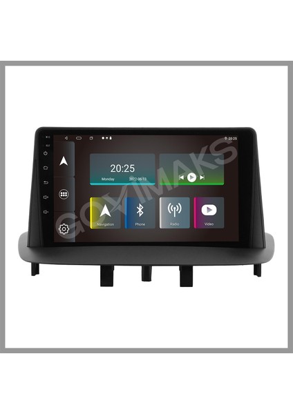 GOVİMAKS RENAULT MEGANE 3 2009-2015 UYUMLU 6 GB RAM 128 GB HAFIZA ANDROID MULTIMEDIA