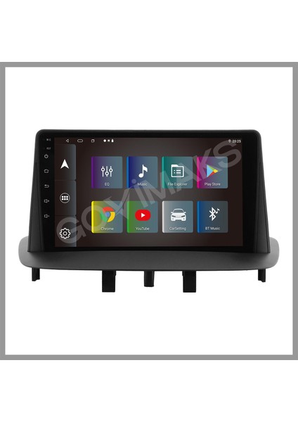 GOVİMAKS RENAULT MEGANE 3 2009-2015 UYUMLU 6 GB RAM 128 GB HAFIZA ANDROID MULTIMEDIA