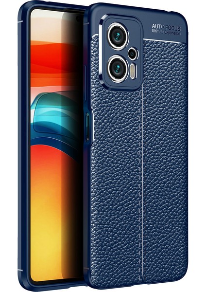 Atlas Xiaomi Poco X4 Gt Kılıf Niss Silikon Kapak-Lacivert