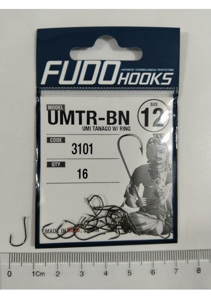 3101 Umıtanago W/rıng Black Nıckel Iğne No : 12