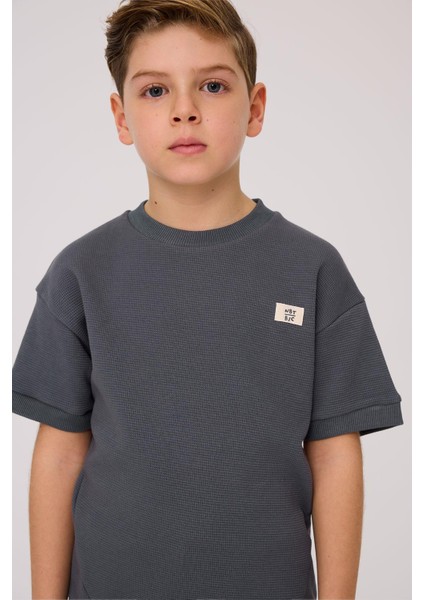 Bg Store Erkek Çocuk Antrasit Sweatshirt