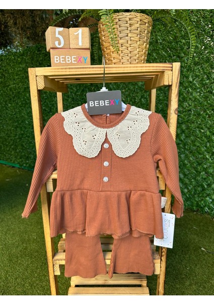 Yakalı Düğmeli Alt Üst Takım