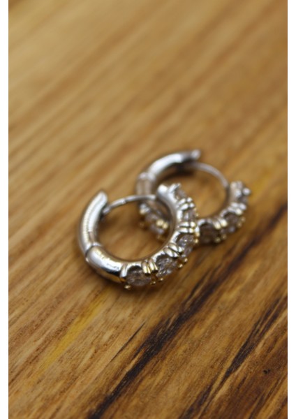 Bella Joya Küpe Iki Sıralı Taş Detaylı fiyatları