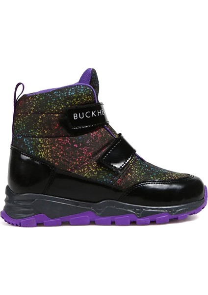 Snowshell Siyah - Mor Kız Çocuk Bot BUCK4183