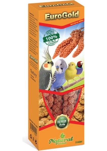 Doğal Kızıl Dal Darı - Kutu Içi 5 Adet