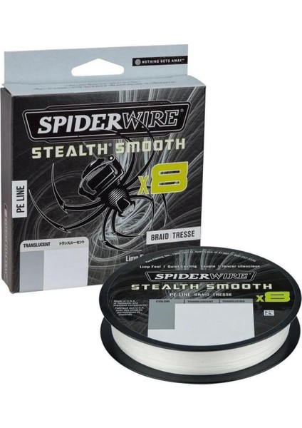 Spiderwire Stealth Smooth X8 Pe Braid 300M Translucent Örgü Ip 0.15 mm
