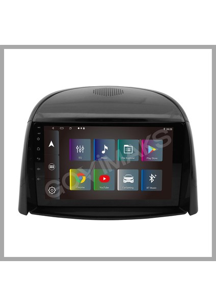 GOVİMAKS RENAULT KALEOS 2009-2012 UYUMLU 6 GB RAM 128 GB HAFIZA ANDROID MULTIMEDIA TEYP