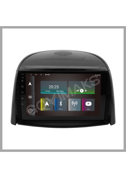 GOVİMAKS RENAULT KALEOS 2009-2012 UYUMLU 6 GB RAM 128 GB HAFIZA ANDROID MULTIMEDIA TEYP