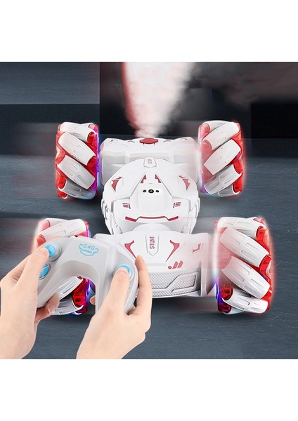 JC06 2.4g Uzaktan Kumandalı Burulma Dublör Arabası, Özellikler: Tek Rc (Kırmızı) (Yurt Dışından)