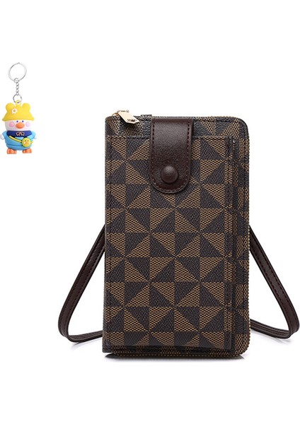 Büyük Kapasiteli Cep Telefonu Çantası Bayanlar Tek Omuz Crossbody Çantası Başlangıç Mini Küçük Çanta Basit (Yurt Dışından)