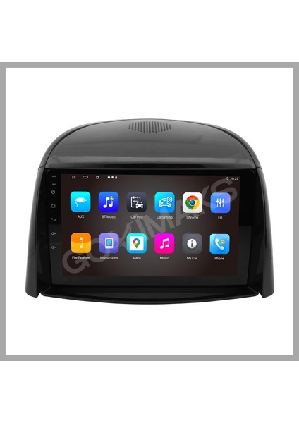 GOVİMAKS RENAULT KALEOS 2009-2012 UYUMLU 8 GB RAM 128 GB HAFIZA ANDROID MULTIMEDIA TEYP