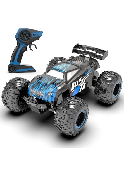 Q105 2.4g Rc Elektrikli Tırmanma Arazi Aracı (Siyah Mavi) (Yurt Dışından)