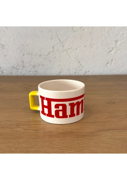 Hamilton / Ferrari Sarı U Kulplu Kupa