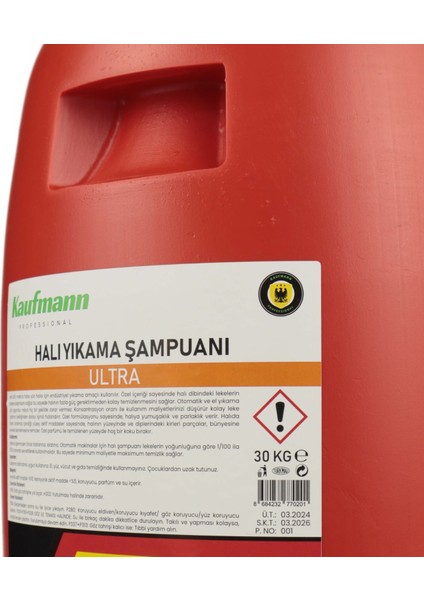 Konsantre Halı Şampuanı Ultra Kaufmann Global
