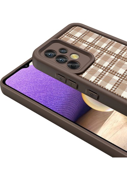 Atlas Galaxy A32 4g Kılıf Kamera Korumalı Baskılı Arka Yüzey Klas Kapak-Siyah indirimleri