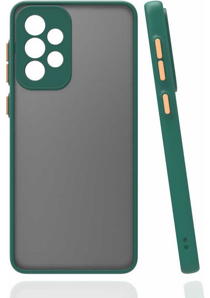 Atlas Galaxy A53 5g Kılıf Hux Kapak-Koyu Yeşil