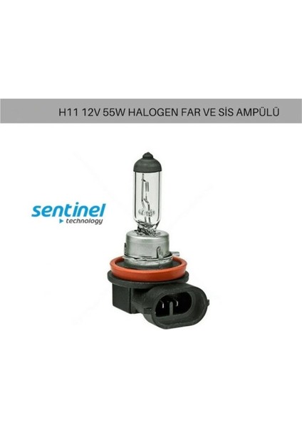 H11 Far Sis Ampul Standart Işık Halojen Ampul 12V 55W 2 Adet fiyatları