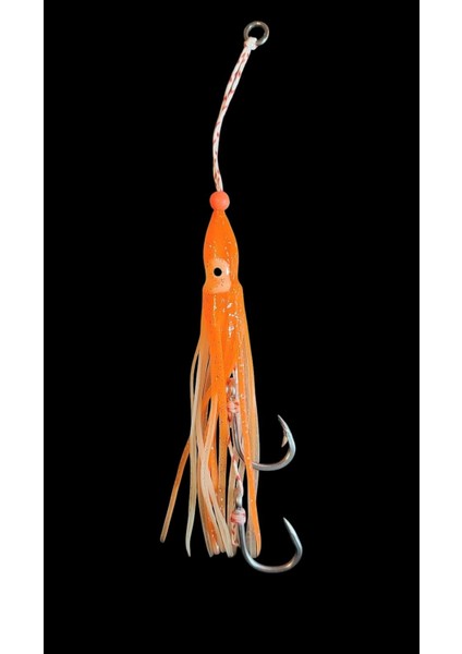 Tai Rubber Skirt Assist-0/5 No Iğne- Sinarit Trança Mercan Lahos Akya Gibi Balıkavları Için-Glow