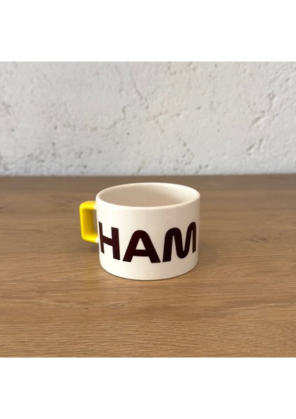 Lewis Hamilton Sarı U Kulplu Kupa