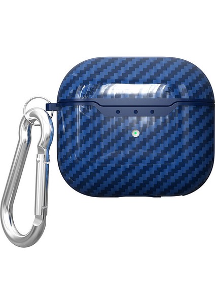 Airpods 4 Kılıf Uyumlu Zore Airbag 05 Silikon-Lacivert