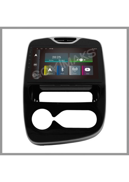 GOVİMAKS RENAULT CLIO 4 2016-2019 DIJITAL UYUMLU 8 GB RAM 128 GB HAFIZA ANDROID MULTIMEDIA TEYP