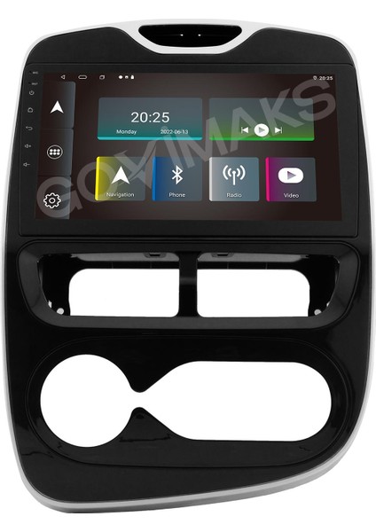 GOVİMAKS RENAULT CLIO 4 2013-2016 DIJITAL UYUMLU 4 GB RAM 64 GB HAFIZA ANDROID MULTIMEDIA TEYP