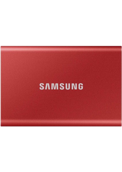 1TB T7 USB3.2 1050MB-1000MB-s Taşınabilir SSD Kırmızı MU-PC1T0R-WW
