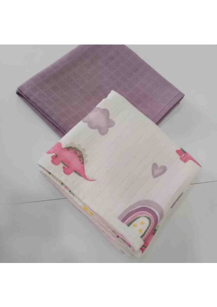 Çift Katlı Ikili Bebek Müslin Örtü / Müslin Battaniye fiyatları