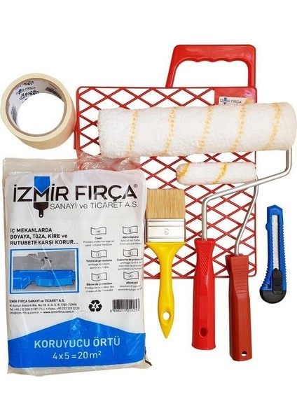 Pratik Boyacı Seti Tam Takım Boya Seti