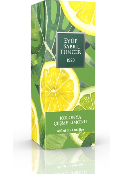 400ml Cam Çeşme Limonu Kolonyası