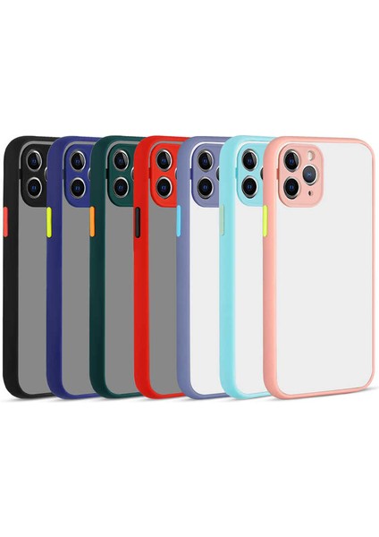 iPhone 11 Pro Uyumlu Zore Hux Kapak-Lacivert