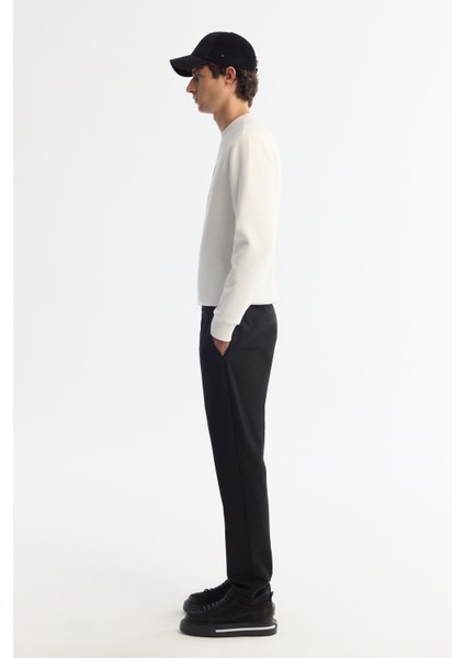 Erkek Siyah Yanı Lastikli Gofreli Slim Fit Chino Pantolon B003037 fiyatları
