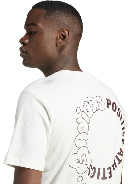 M L Verb Cir Erkek Beyaz Günlük Stil T-Shirt JJ3988 indirimleri