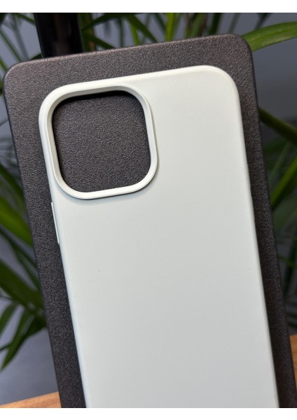 Apple iPhone 12 Pro Max Darbe Emici A+ Ultra Dış Kauçuk Silikon Silinebilir Iç Özel Kadife Lansman Gennvelvet Kılıf