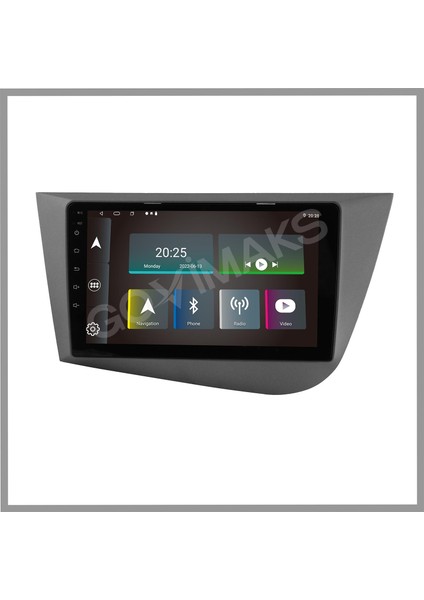 GOVİMAKS SEAT LEON 2006-2012 UYUMLU 2 GB RAM 32 GB HAFIZA ANDROID MULTIMEDIA TEYP