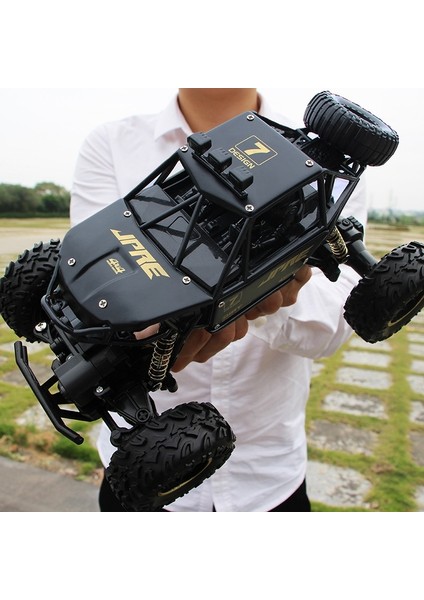 2.4ghz 4WD Çift Motorlu Arazi Tırmanma Arabası Uzaktan Kumandalı Araç, MODEL:6241(SIYAH) (Yurt Dışından)