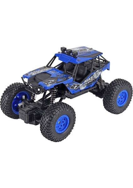 Alaşım Uzaktan Kumanda Off-Road Araç Şarj Uzaktan Kumanda Araba Oyuncak Çocuklar Için Küçük Mavi (Yurt Dışından)