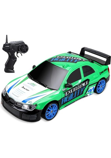 1:24 4WD Drift Işık Elektrikli Uzaktan Kumandalı Yarış Arabası Oyuncak, Model: SC24A12 (Yurt Dışından)
