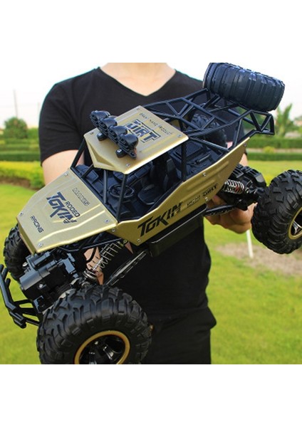 2.4ghz 4WD Çift Motorlu Arazi Tırmanma Arabası Uzaktan Kumandalı Araç, MODEL:6026(ALTIN) (Yurt Dışından)
