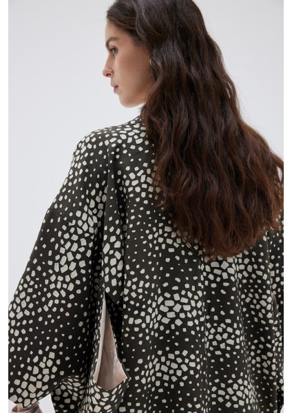 Snowfall Ipek Vintage Kimono Ceket Haori