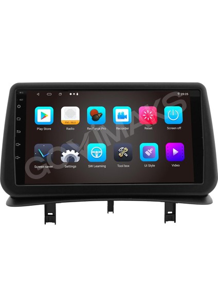 GOVİMAKS RENAULT CLIO 3 2007-2012 UYUMLU 2 GB RAM 32 GB HAFIZA ANDROID MULTIMEDIA TEYP