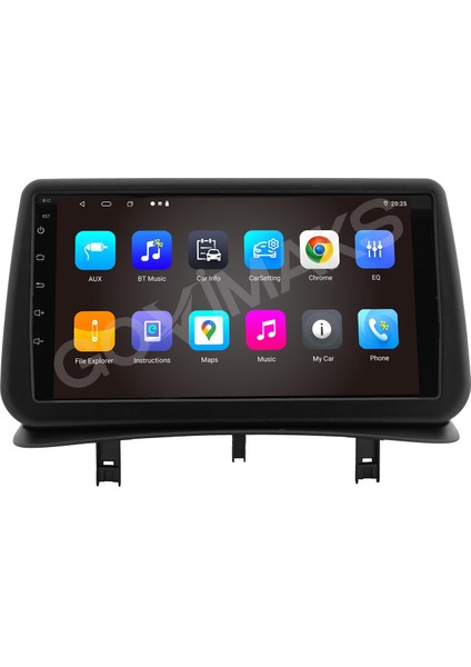 GOVİMAKS RENAULT CLIO 3 2007-2012 UYUMLU 2 GB RAM 32 GB HAFIZA ANDROID MULTIMEDIA TEYP