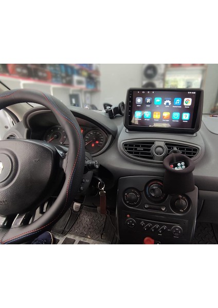 GOVİMAKS RENAULT CLIO 3 2007-2012 UYUMLU 2 GB RAM 32 GB HAFIZA ANDROID MULTIMEDIA TEYP