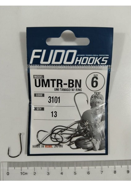 3101 Umıtanago W/rıng Black Nıckel Iğne No : 6