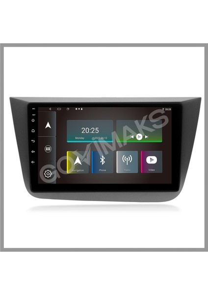 GOVİMAKS SEAT ALTEA 2004-2014 UYUMLU 4 GB RAM 64 GB HAFIZA ANDROID MULTIMEDIA TEYP