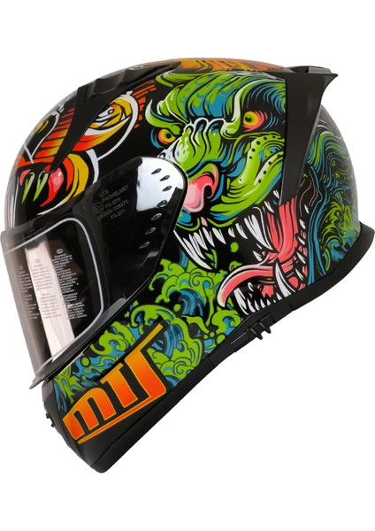 Mts 801 Azure Full Face Kask