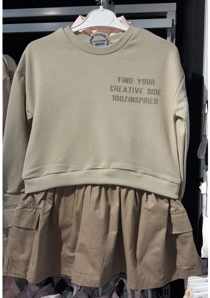 Kız Çocuk Sweat Elbise