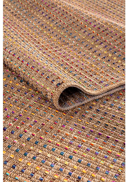 Doku DH005 Kahverengi Hav Toz Vermez Salon Mutfak Koridor Oturma Odası Yolluk Dokuma Kilim fiyatları