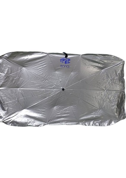 Araba Ön Cam Şemsiye Tipi Katlanabilir Güneşlik Ön Cam 140CM x 77 cm fiyatları
