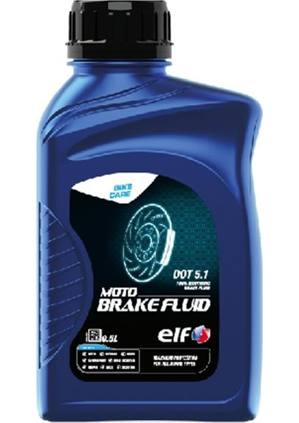 ELF704 Elf Moto Brake Fluid Dot 5.1 0,5lt Hidrolik Yağ